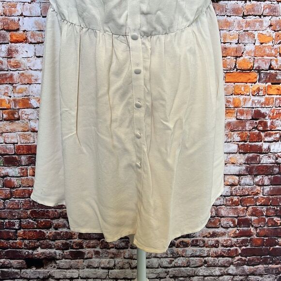 NWT Torrid Ivory Off-Shoulder Babydoll Blouse - Picture 6 of 10